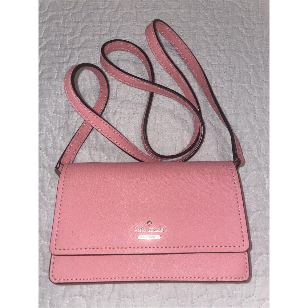 Kate Spade Mini Flap Crossbody Cameron Arielle Bag Purse YucatánPink New